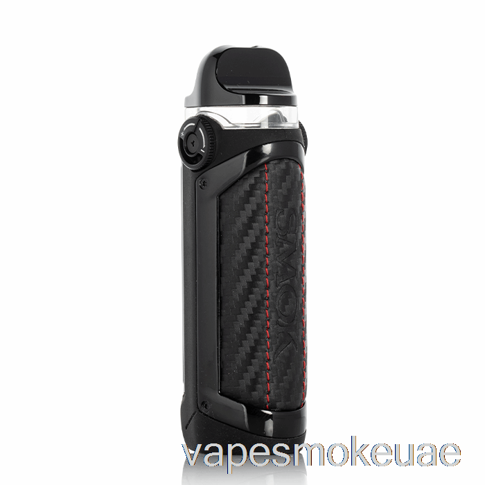 Vape Uae Smok Ipx80 80w Pod Mod Kit ألياف الكربون الأسود